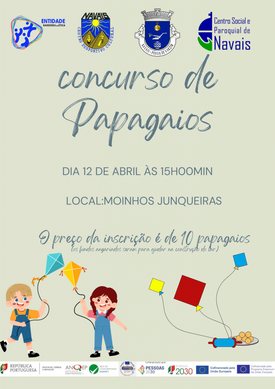 Concurso de Papagaios e dia Aberto dos Moinhos dos Junqueiras