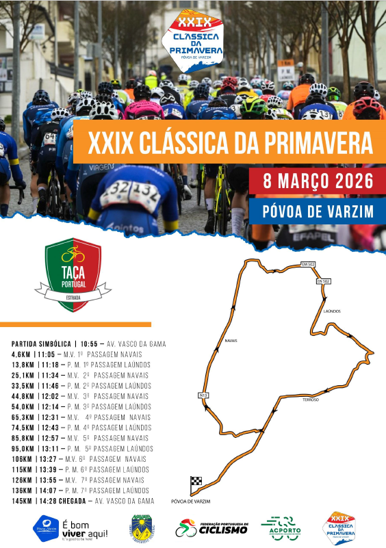 XXIX Cl&aacute;sica da Primavera 2026