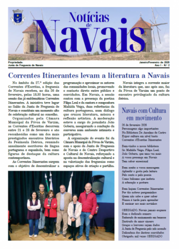 Not&iacute;cias de Navais janeiro e fevereiro de 2026