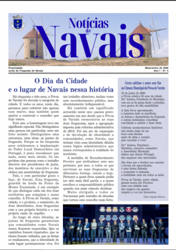 Not&iacute;cias de Navais maio e junho 2026