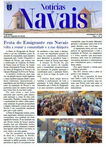 Not&iacute;cias de Navais julho e agosto 2026